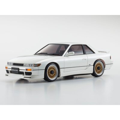 Autoscale Mini-Z Nissan Silvia S13Ks Aero Kit Pearl White (MA020)