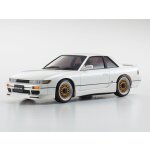 Autoscale Mini-Z Nissan Silvia S13Ks Aero Kit Pearl White...