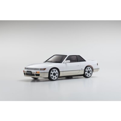 AUTOSCALE Mini-Z NISSAN SILVIA S13 WARMWEISS MIT 2-TON MA020