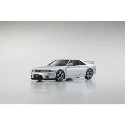 AUTOSCALE Mini-Z NISSAN SKYLINE GTR R33 V-SPEC SILBER MA020