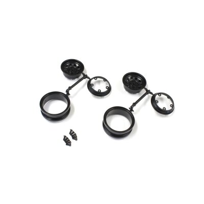 FELGENSATZ 1.9 INCH OUTLAW RAMPAGE (2) SCHWARZ