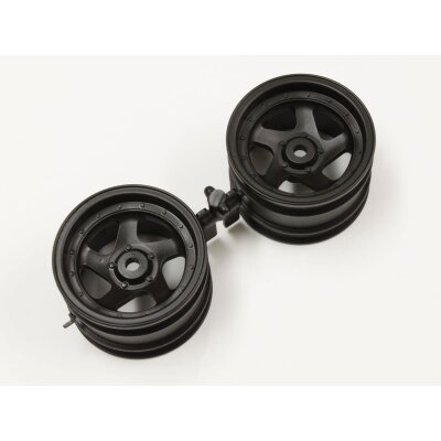 Felgen 5B 43mm. (2) Optima - Schwarz