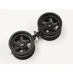 Felgen 5B 43mm. (2) Optima - Schwarz