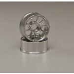 FELGEN CE28N 0 MM OFF-SET, SILBER  (2) Mini-Z RWD