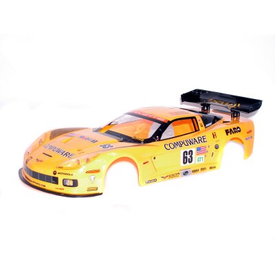KAROSSERIE 1:10 CORVETTE C6-R LACKIERT