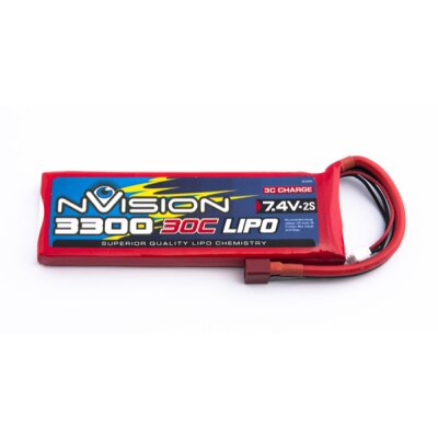 NVISION LIPO 2S 7,4V 3300 30C