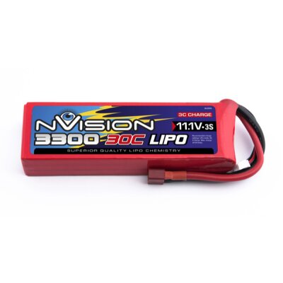 NVISION LIPO 3S 11,1V 3300 30C