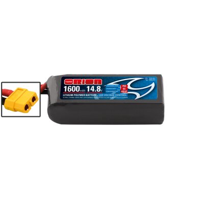 RACING DRONE LIPO 4S-1600-14.8V-75C (L75xW36xH35/175g) XT60