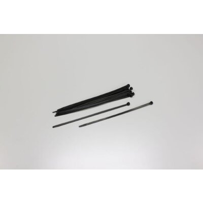 KABELBINDER 200MM (12) SCHWARZ