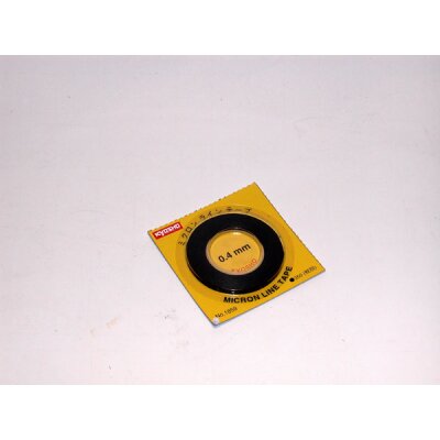 ZIERSTREIFEN 0,4MMX8M - SCHWARZ