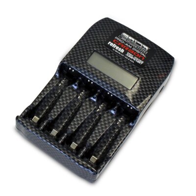 EZ LADEGERAET PRO/AM DIGITAL CARBON LOOK (EU STECKER)