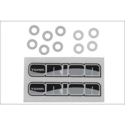 TEFLON MOTOR SHIM SET (10ST.)