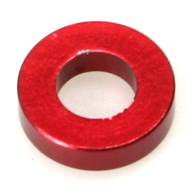 Distanzhülse für T-Bar rot eloxiert