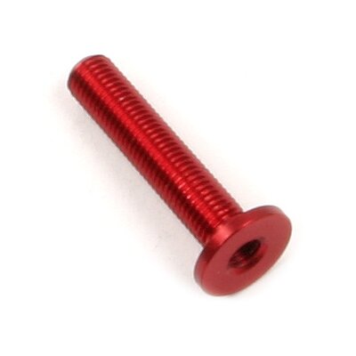 Steher für Reibscheiben rot eloxiert