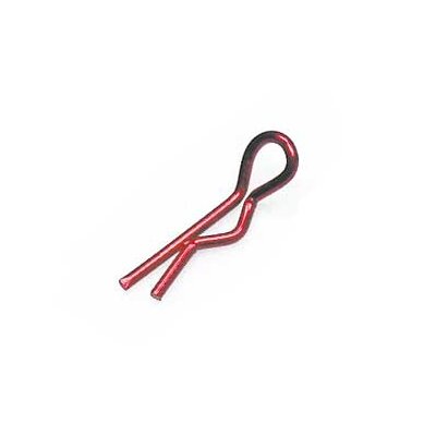 Karosserieclips Metallic Rot (10 Stk.)