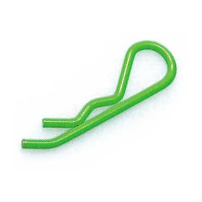 Karosserieclips Leuchtend Grün 1/8 (6 Stk.)