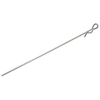 Karosserieclips Silber Extra-Lang (5 Stk.)