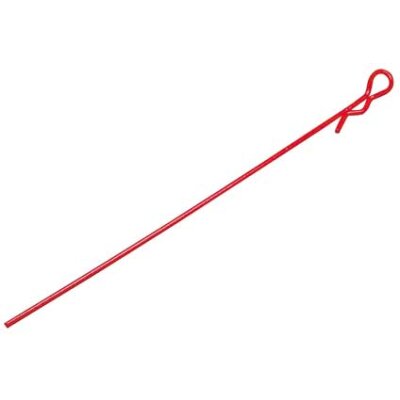 Karosserieclips Leuchtend Orange Extra-Lang (5 Stk.)