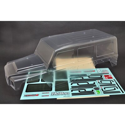 Karosserie Lexan DC-1 klar mit Aufklebebogen