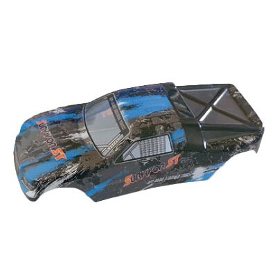 12686 Karosserie Truggy blau EVO 4T