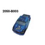 2058-B003 Karosserie blau Monstertruck Brutal Pro 1:16