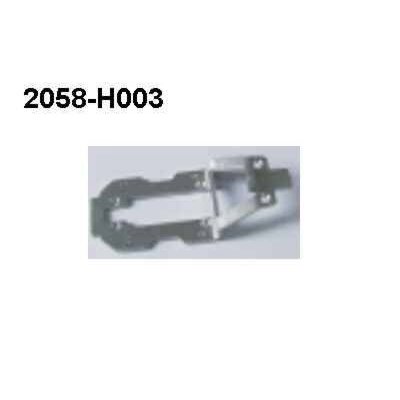 2058-H003 Alu Brutal Pro Versteifungsplatte hinten