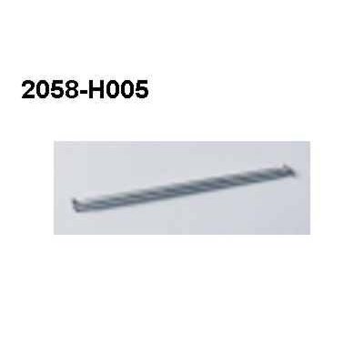 2058-H005 Alu Zentralwelle Brutal Pro