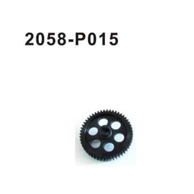 2058-P015 Brutal Pro Hauptzahnrad Kunststoff  (51Z)