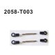 2058-T003 Brutal Pro Querlenker oben vorne 2 Stück