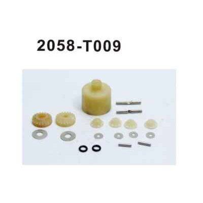 2058-T009 Brutal Pro Differential Bauteile Set