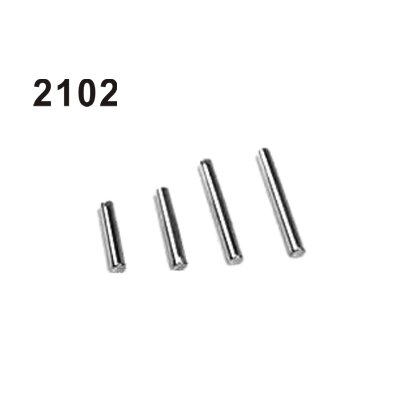 2102 Achsen Set D=5mm, L=20/25/30/40mm