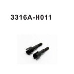 3316A-H011 Radachse v/h 2 Stück