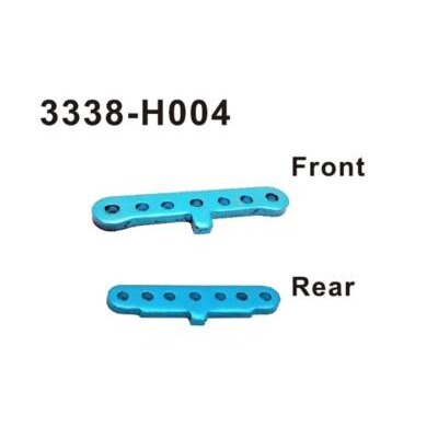 3338-H004 Alu Querlenkerhalter vorne außen/h