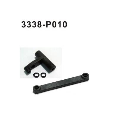 3338-P010 Lenkhebel + Ackermann Platte