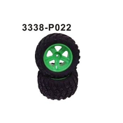 3338-P022 Komplettrad vorne/hinten 2 Stü