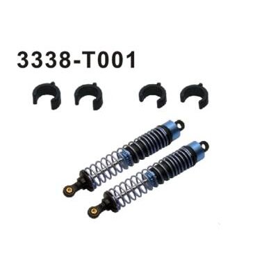 3338-T001 Alu Öldruckstoßdämpfer vorne/hinte