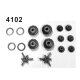 4102 Differentialgetriebe Set Komplett