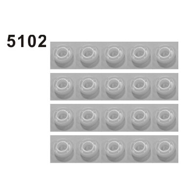 5102 Kunststofflager 20 Stück