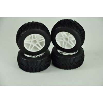 6528-T001 Komplettrad vorne /hinten 4 St