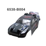 6538-B004 Truggy Karosserie Schwarz