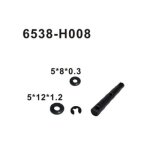 6538-H008 Welle Differential hinten