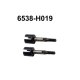 6538-H019 Radachse hinten 2 Stück