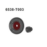 6538-T003 Hauptzahnrad + Motorritzel Sta