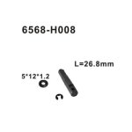 6568-H008 Welle Differential hinten