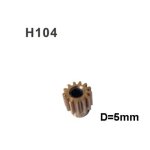 H104 Motorritzel 13Z D=5mm