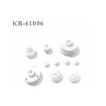 KB-61006 Zahnräder, 8 Stück Differential +...