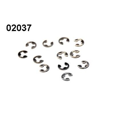 02037 E-Clips 12 Stück