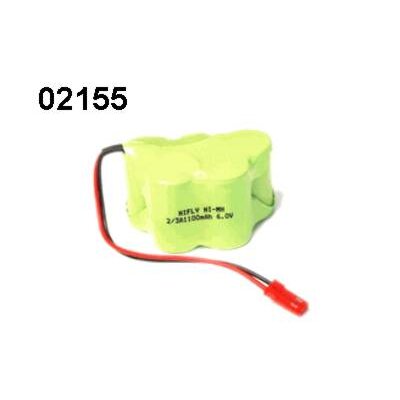 02155 Akku 6V Hump 1100mAh