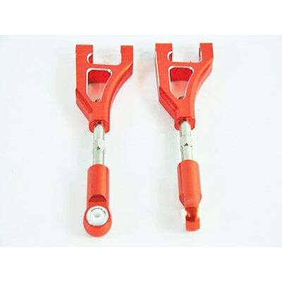 054006 Querlenker hinten oben Aluminium orange 2 Stück