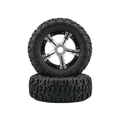 054025 Vorderrad komplett auf Aluminium Felge, 2 Stück